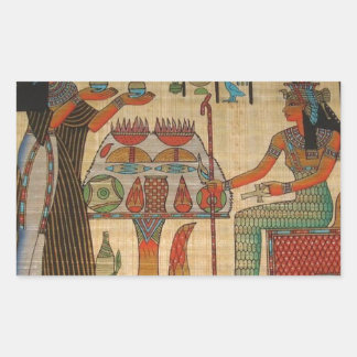 ANCIENT EGYPT WALL MURAL RECTANGULAR STICKER