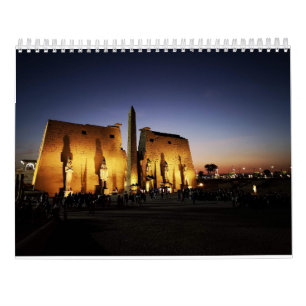 Ancient Egypt with Pyramids, Sphinx Temples Calendar