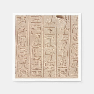 Ancient Egypt Writing Paper Napkins
