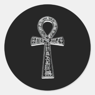 Ancient Egyptian Ankh Classic Round Sticker