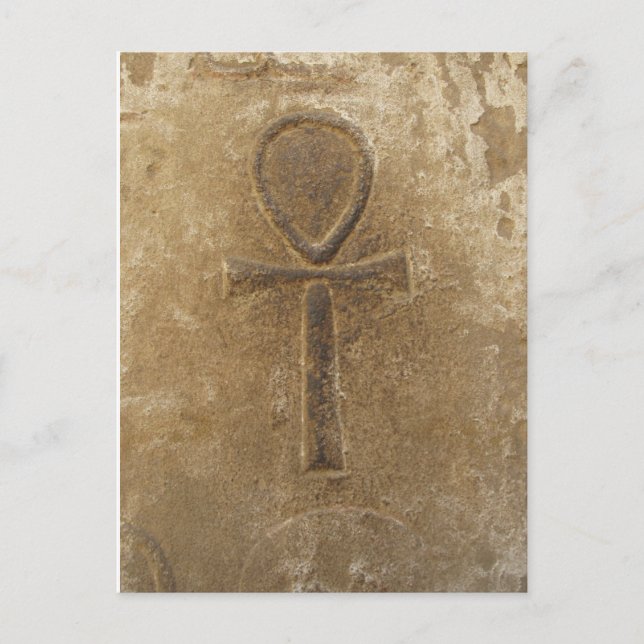 Ancient Egyptian Ankh, Key of Life Postcard (Front)