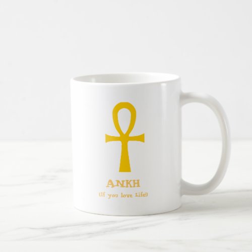 Ancient Egyptian Ankh Symbol Pun Humor Funny Coffee Mug