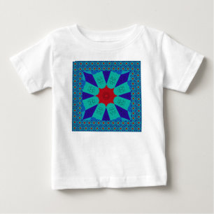 Ancient Egyptian Art: A Vibrant Mandala. Baby T-Shirt