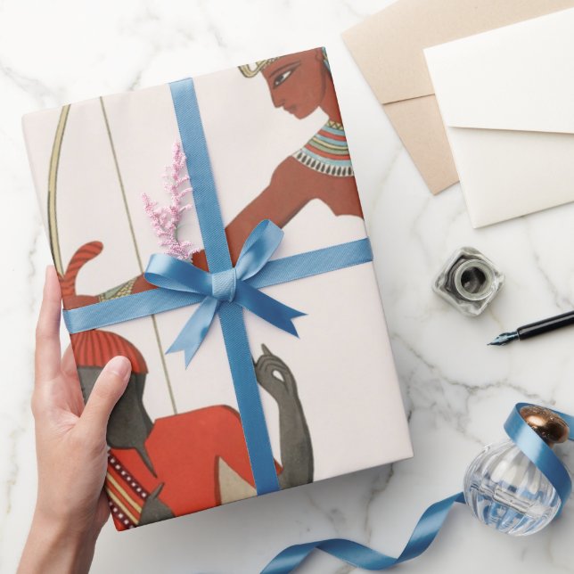 Ancient Egyptian art pattern Wrapping Paper (Gifting)