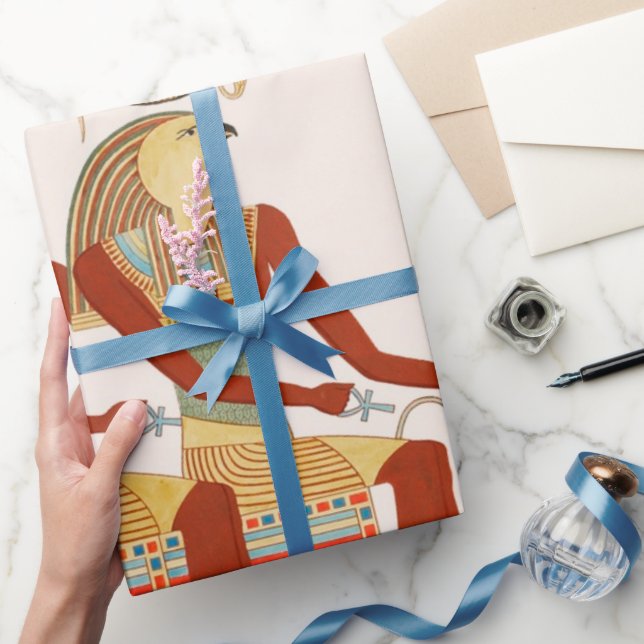 Ancient Egyptian art pattern Wrapping Paper (Gifting)
