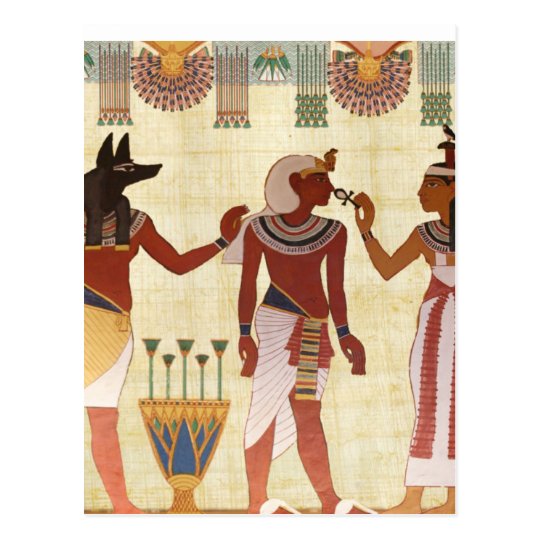 Ancient, Egyptian art style postcards