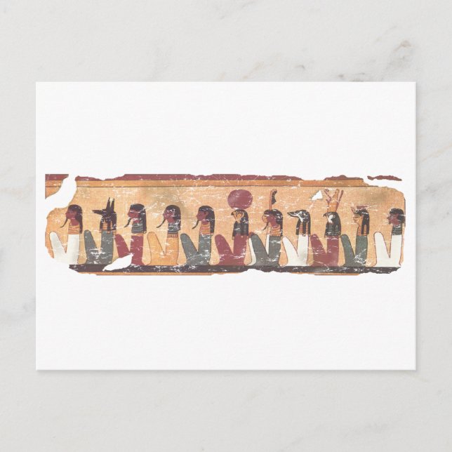 Ancient Egyptian Book of the Dead Judgement Postcard (Front)