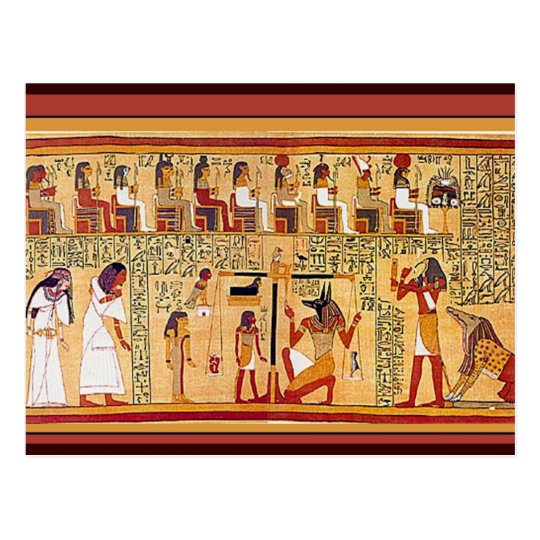Ancient Egyptian Book of the Dead. Postcard | Zazzle.com