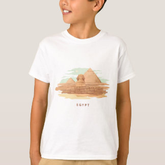 Ancient Egyptian civilization cool Pyramids design T-Shirt