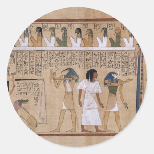 Ancient Egyptian Classic Round Sticker