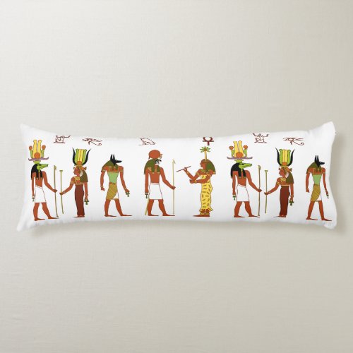 Ancient Egyptian Deities Body Pillow