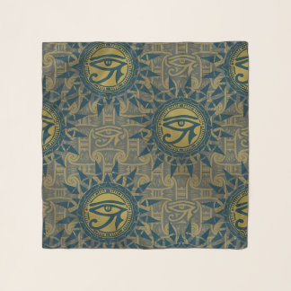 Ancient Egyptian Eye of Ra Sun Symbol Scarf