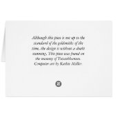 Ancient Egyptian Falcon pectoral (Back Horizontal)