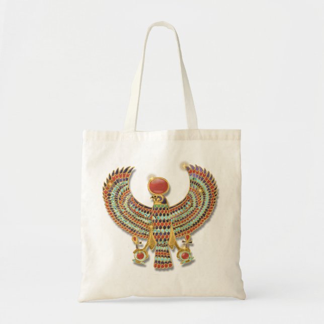 Ancient Egyptian Falcon pectoral Tote Bag (Front)