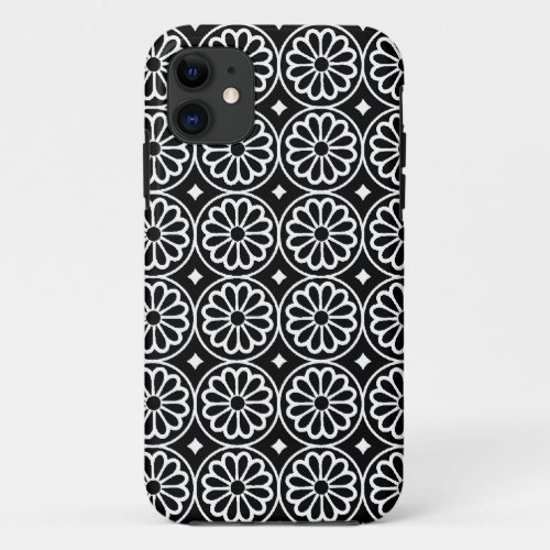 Ancient Egyptian Flowers _  iPhone 11 Case