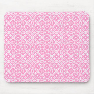 Ancient Egyptian Flowers - Pink Mouse Pad