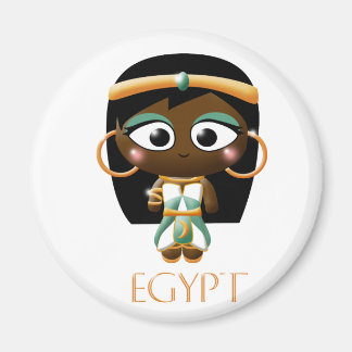 Ancient Egyptian Girl Magnet