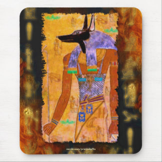 Ancient Egyptian God Anubis Gift Range Mouse Pad