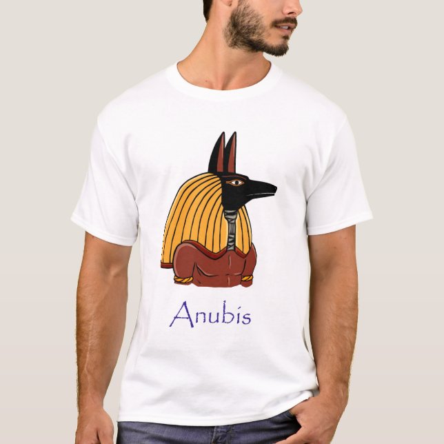 Ancient Egyptian God Anubis T-Shirt (Front)