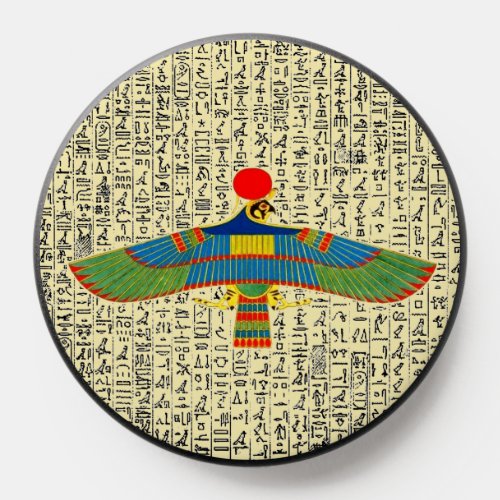 Ancient Egyptian God Horus Hawk PopSocket