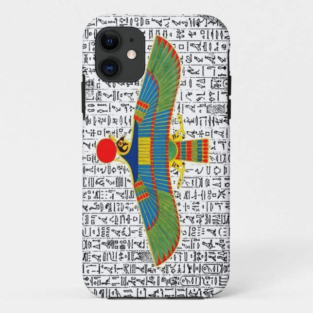 Ancient Egyptian God Horus Hieroglyphics Design Case-Mate iPhone Case (Back)