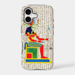 Ancient Egyptian God Thoth Hieroglyphics Design iPhone 17 Case