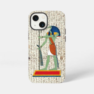 Ancient Egyptian God Thoth Hieroglyphics Design iPhone 13 Mini Case