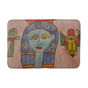 Ancient Egyptian Goddess Bath Mat