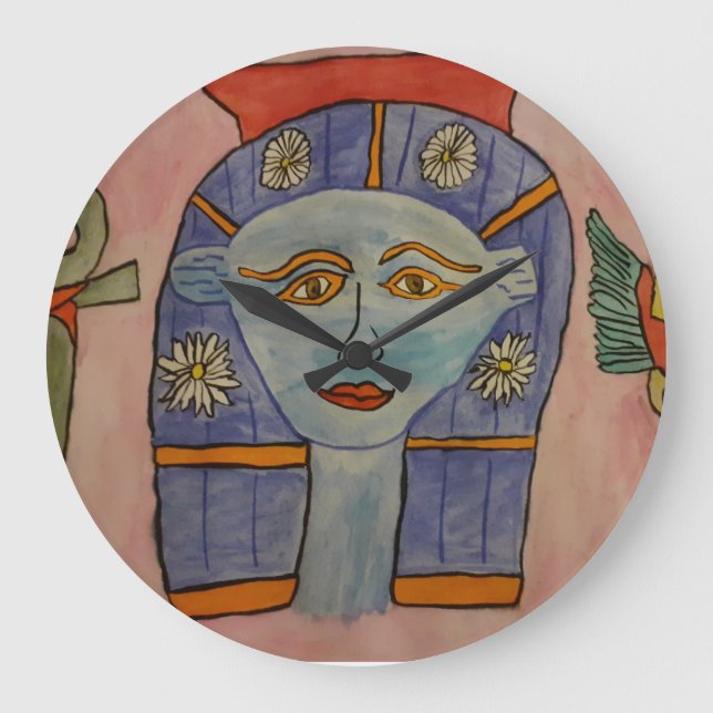 Ancient Egyptian Goddess Clock (Front)