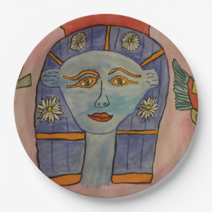 Ancient Egyptian Goddess Paper Plates