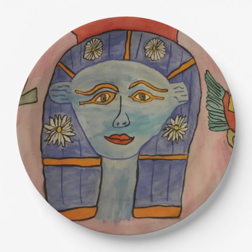 Ancient Egyptian Goddess Paper Plates