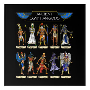 Ancient Egyptian Gods Acrylic Print
