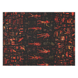 Personalised Egyptian Ankh Tablecloth Egypt Hieroglyphs Pattern LT15