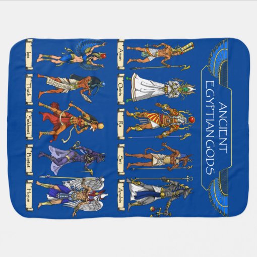 Ancient Egyptian Gods Baby Blanket Zazzle