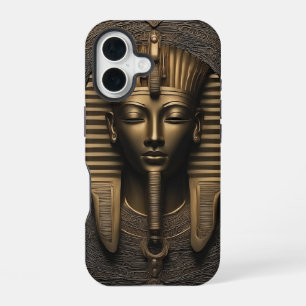 Ancient Egyptian Gold Pharaoh Mask iPhone Case