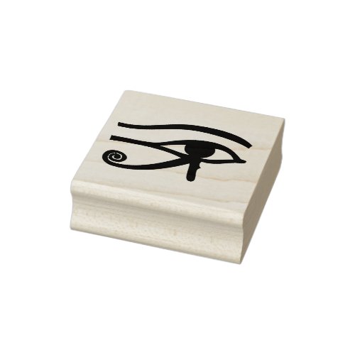 Ancient Egyptian Hieroglyphics Eye of Ra Rubber Stamp