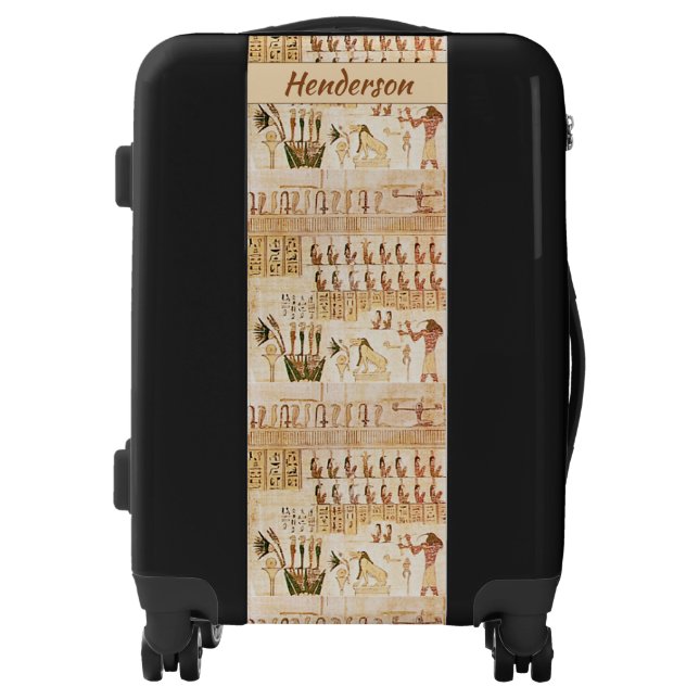 Ancient Egyptian Hieroglyphics Luggage (Front)