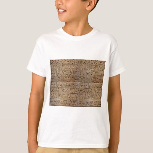 Ancient Egyptian Hieroglyphs Designer Gift T_Shirt