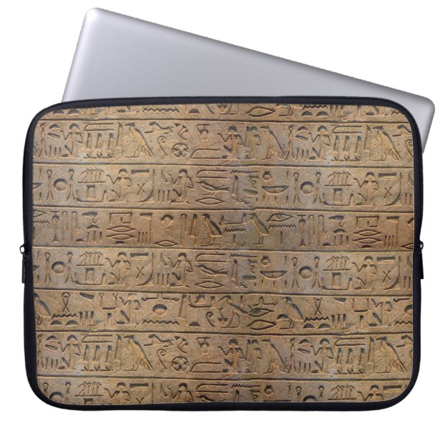 Ancient Egyptian Hieroglyphs Designer Sleeve (Front)