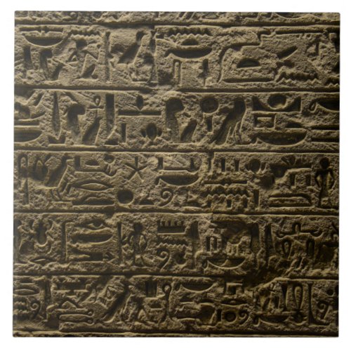 ancient egyptian hieroglyphs tile