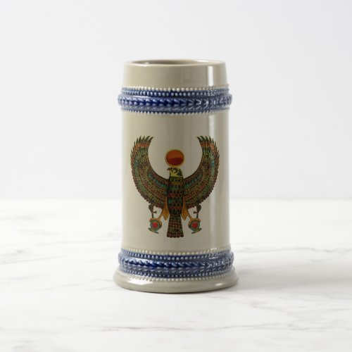 Ancient Egyptian Horus family gift Beer Stein