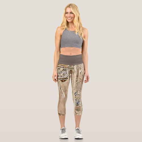 Ancient Egyptian Inspired Yoga Pants