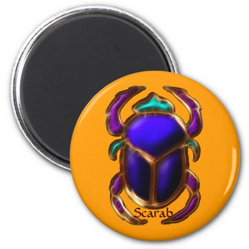 Ancient Egyptian Magical Scarab Magnet