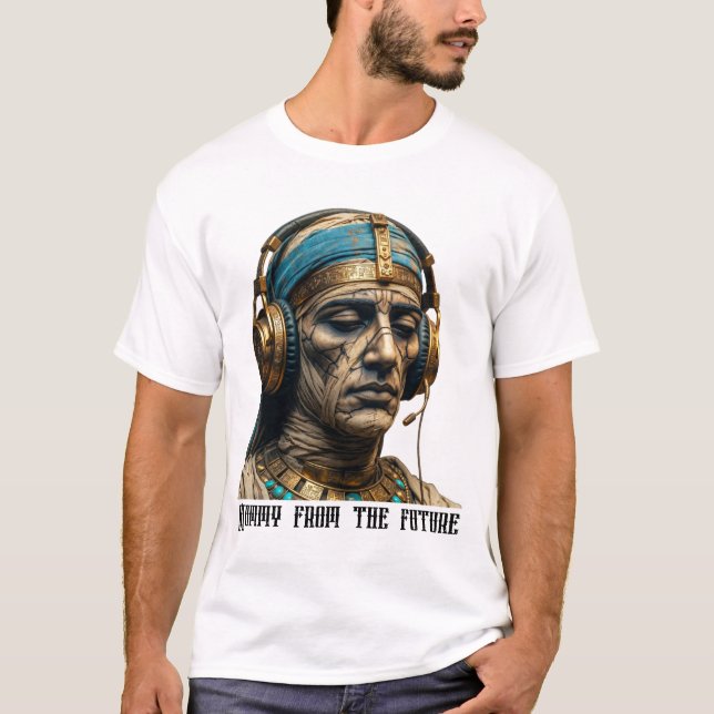 Ancient Egyptian Mummy | Anubis Guardian T-Shirt (Front)