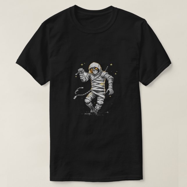 Ancient Egyptian Mummy T-Shirt – Pharaoh Undead Gr (Design Front)