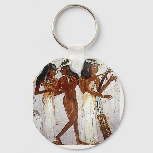 Ancient Egyptian Music Keychain