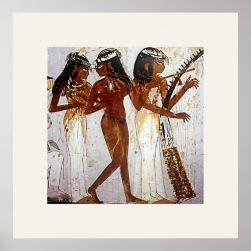 Ancient Egyptian Music Poster