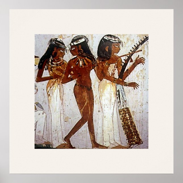Ancient Egyptian Music Poster (Front)