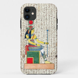 Ancient Egyptian Pharaoh Hieroglyphics Design iPhone 11 Case