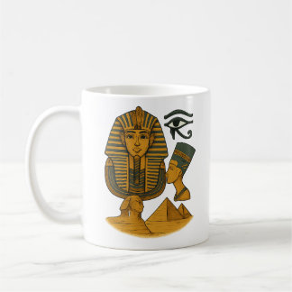 Ancient Egyptian Pharaoh Symbols  Coffee Mug